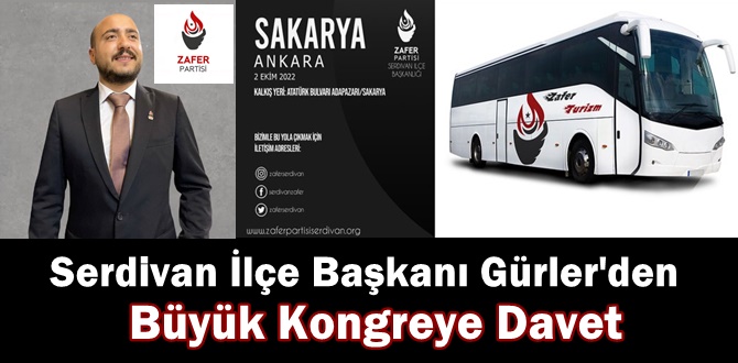 Zafer Partisi, Büyük Kongre için Sakarya'dan otobüs kaldırıyor