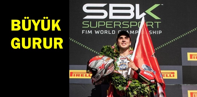 Milli motosikletçi Bahattin Sofuoğlu WorldSSP Challange şampiyonu