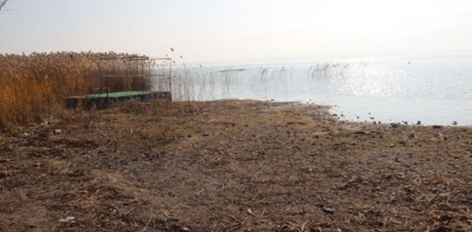 Sapanca Gölü alarm veriyor, su 40 metre çekildi