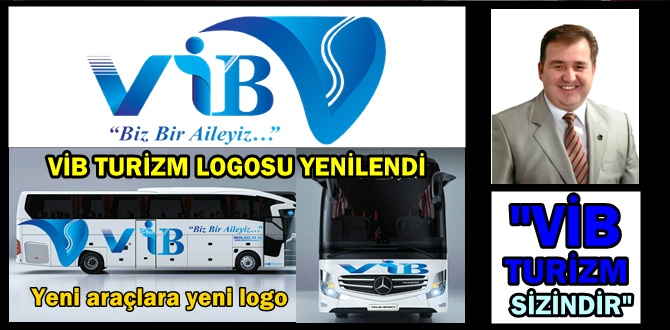 VİB Turizm, yeni logosu ile tüm araçlarını yeniledi