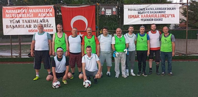 Ahmediye Mahallesi 4. Geleneksel Futbol Turnuvası Başladı