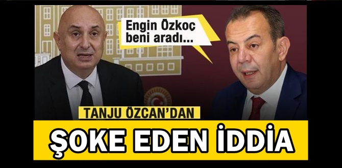 Tanju Özcan'dan Engin Özkoç ile ilgili çarpıcı iddia: 