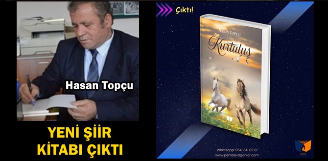 Hasan Topçu'nun yeni şiir kitabı yayınlandı