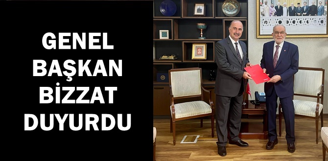 Adaylığını genel başkan Karamollaoğlu duyurdu... Saadet'in Sapanca adayı Avni Çömlekçioğlu