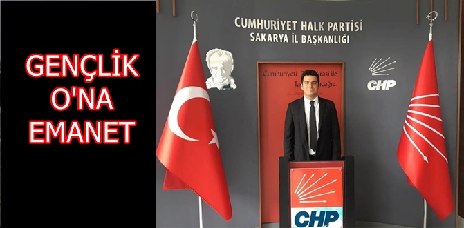 CHP Sakarya İl Gençlik Kolları Demir'e emanet