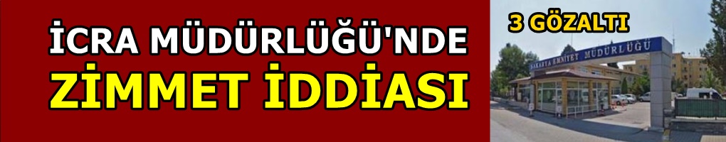 3 kişi gözaltında...