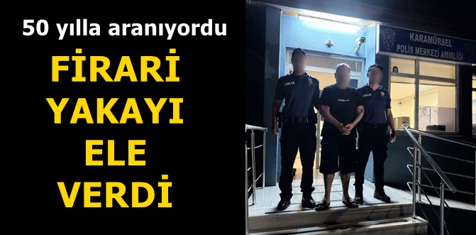 Yakalandı...