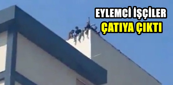 Emniyet binası işçilerinin sabrı tükendi..!