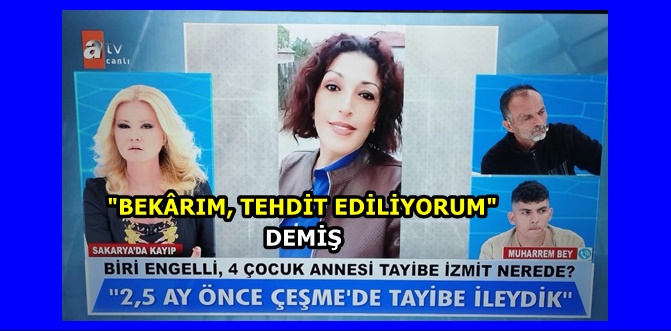 Sosyal medyadaki hayatlara özenip kayıplara karışan Tayibe kendini bekâr diye tanıtmış