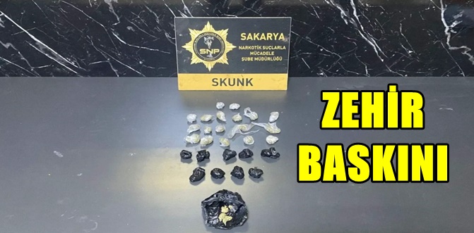 Adapazarı’nda uyuşturucu operasyonu: Tutuklamalar var!