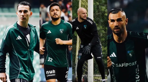 Sakaryalı Serdar Dursun da var... Kocaelispor'da 4 ayrılık birden!