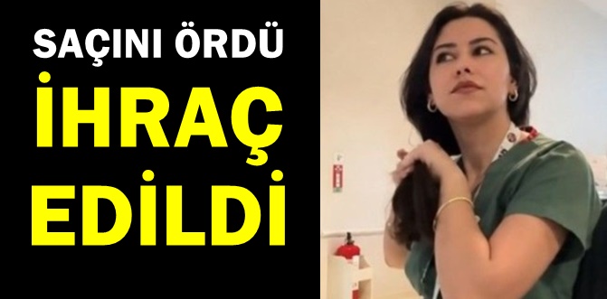 Saç örme eylemine katılan hemşireye ceza..!