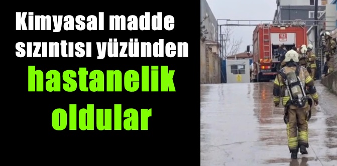 Kamyonun varillerinden sızmış...