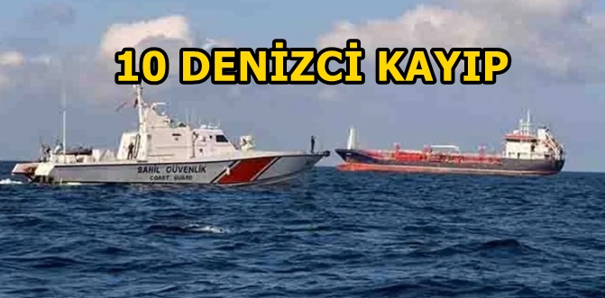 Kocaeli’den yola çıkan ticari gemi başka gemi ile çarpıştı..!