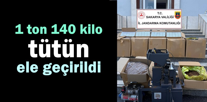 Serdivan'da kaçakçılık operasyonu...