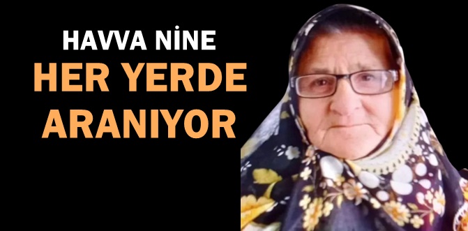 Alzheimer hastası yaşlı kadın kayboldu
