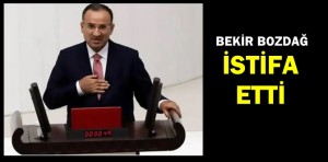 Bekir Bozdağ istifa etti